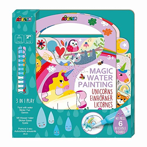 Avenir 6301778 Ausmalspiel Einhörner, 3-in-1 Kreativ Set mit Spielen, Stickern und Ausmalbildenr, DIY, Aktivitätenblock für Kinder ab 3 Jahren Avenir 6301778 Ausmalspiel Einhörner, 3-in-1 Kreativ Set mit Spielen, Stickern und Ausmalbildenr, DIY, Aktivitätenblock für Kinder ab 3 Jahren von Avenir