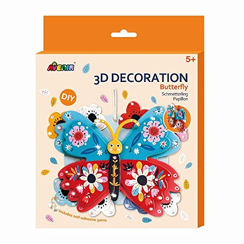 Avenir 6305068, 3D Dekoration Schmetterling, Kreativ-Kit, Bastelset für Kinder ab 5 Jahren Avenir 6305068, 3D Dekoration Schmetterling, Kreativ-Kit, Bastelset für Kinder ab 5 Jahren von Avenir