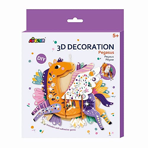 Avenir 6305069, 3D Dekoration Pegasus, Kreativ-Kit, Bastelset für Kinder ab 5 Jahren Avenir 6305069, 3D Dekoration Pegasus, Kreativ-Kit, Bastelset für Kinder ab 5 Jahren von Avenir