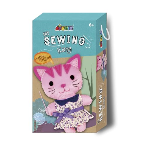 Avenir DIY Nähset, Sewing Kitty, Bastelset für Kinder, Kreativ-Set, ab 6 Jahren Avenir DIY Nähset, Sewing Kitty, Bastelset für Kinder, Kreativ-Set, ab 6 Jahren von Avenir