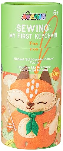 Avenir Plüsch-Schlüsselanhänger zum Nähen | Fuchs | Nähset für Kinder ab 6 Jahren, braun Avenir Plüsch-Schlüsselanhänger zum Nähen | Fuchs | Nähset für Kinder ab 6 Jahren, braun von Avenir