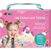Nagelsticker & Tattoos Einhorn von Avenir