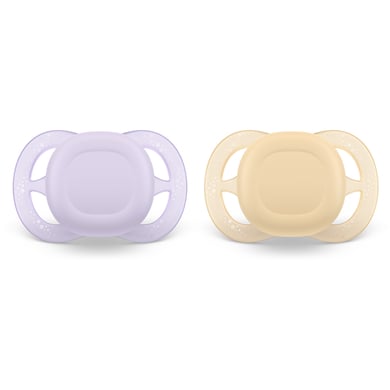 Philips Avent Schnuller Ultra Start SCF075/01 0-2 Monate in lila/gelb Philips Avent Schnuller Ultra Start SCF075/01 0-2 Monate in lila/gelb von Avent