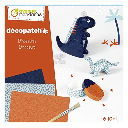 Avenue Mandarine KC114C - Kreativset Décopatch, ideal ab 6 Jahren, Reiten, 1 Set von Avenue Mandarine