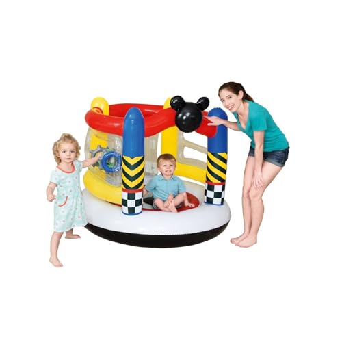 Avilia Aufblasbarer Playground für Kinder von 3-6 Jahren mit schützenden Wänden und 4 Spielringen – strapazierfähiges Material für sicheren Spaß im Garten und im Freien Avilia Aufblasbarer Playground für Kinder von 3-6 Jahren mit schützenden Wänden und 4 Spielringen – strapazierfähiges Material für sicheren Spaß im Garten und im Freien von Avilia
