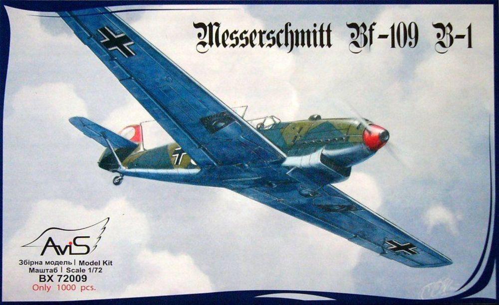 Messerschmitt Bf 109 B-1 WWII German fighter Messerschmitt Bf 109 B-1 WWII German fighter von Avis