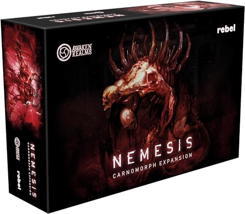 Awaken Realms , Carnomorph Expansion: Nemesis, Board Game, Ages 12+, 1-5 Players, 90-180 Minutes Playing Time Multicolor REBNEMENCAR von Rebel