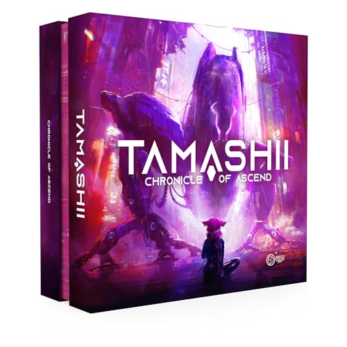 Tamashii: Chronicle of Ascend - Begeben Sie Sich auf eine epische Reise in EIN mythisches Abenteuer! Sci-Fi-Strategiespiel, ab 14 Jahren, 1-4 Spieler, 45-90 Minuten Spielzeit, hergestellt von Awaken von Awaken Realms