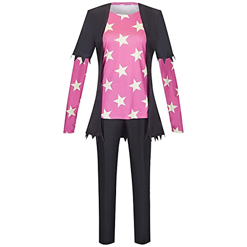 AwwwCos Anime Helluva Boss Octavia Cosplay Kostüm Frauen Jacke Tops Hose Komplettes Set mit Hut Unisex Outfits Halloween Requisiten XL AwwwCos Anime Helluva Boss Octavia Cosplay Kostüm Frauen Jacke Tops Hose Komplettes Set mit Hut Unisex Outfits Halloween Requisiten XL von AwwwCos
