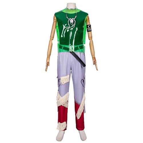 AwwwCos Anime Till Cosplay Kostüm Weste Überhang Hose voller Anzug mit Zubehör Halloween Party Bühnenauftritt Outfit L AwwwCos Anime Till Cosplay Kostüm Weste Überhang Hose voller Anzug mit Zubehör Halloween Party Bühnenauftritt Outfit L von AwwwCos