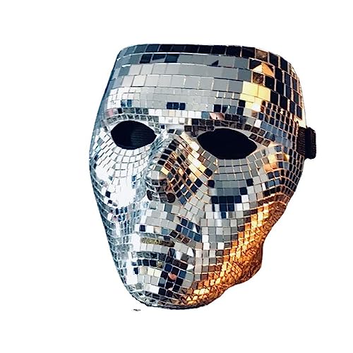 Awydky Ball Glitter Gesichtsmaske Mehrzweck Ornament Zubehör Für Erwachsene Männlich Weiblich Party Geschenk Zubehör Halloween Maske von Awydky