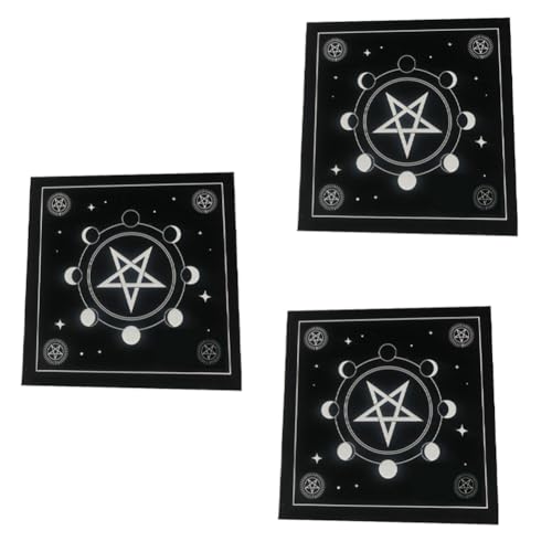 Axaooqeld Typ B Tarot-Tischdecke, Samtmatte, Fünfzackige Stern-Tischdecke, Schönes Muster, Tischdecke, Einfach Anzubringen, Einfach zu Verwenden Axaooqeld Typ B Tarot-Tischdecke, Samtmatte, Fünfzackige Stern-Tischdecke, Schönes Muster, Tischdecke, Einfach Anzubringen, Einfach zu Verwenden von Axaooqeld