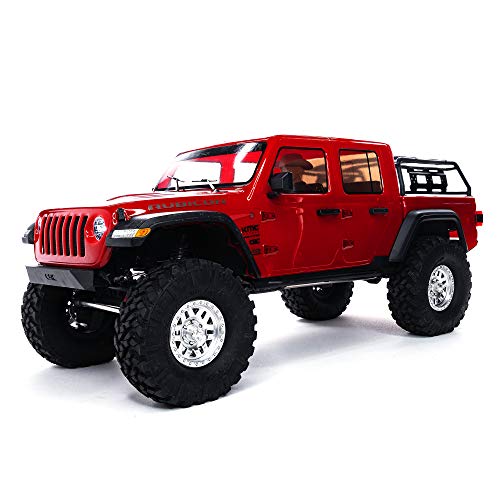 Axial 1/10 SCX10III Jeep JT Gladiator with Portals RTR, Red von Axial