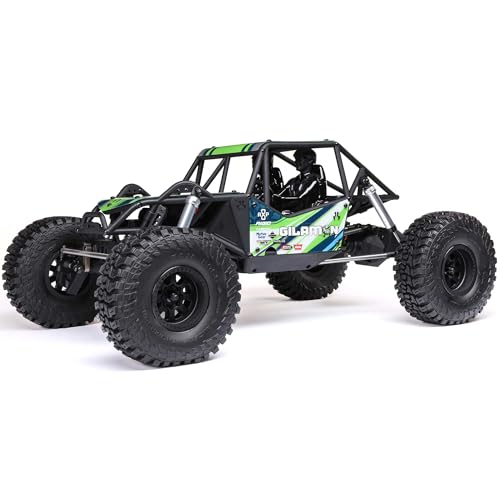 Axial 1:8 AXP8 Gilamon 2.2 4x4 Ready to Run Trail Buggy Rock Crawler, Bürstenmotor, ASD, ohne Akku und Ladegerät, grün von Axial