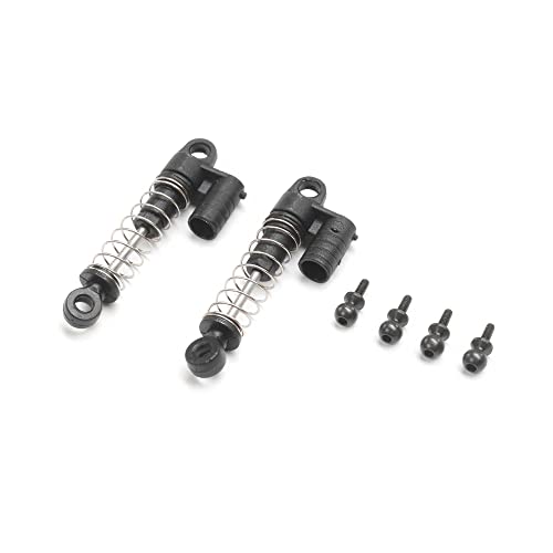 Axial AXI204002 Rear Shock Set, 0.4mm Spring: SCX24 Jeep JT Gladiator, Grey/Silver Axial AXI204002 Rear Shock Set, 0.4mm Spring: SCX24 Jeep JT Gladiator, Grey/Silver von Axial