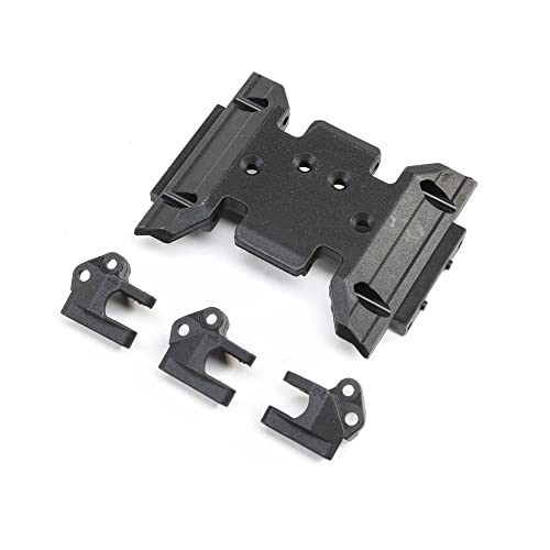 Axial AXI231047 Skid Plate & Upper Link Mounts: SCX10 III BC, Mehrfarbig von Axial