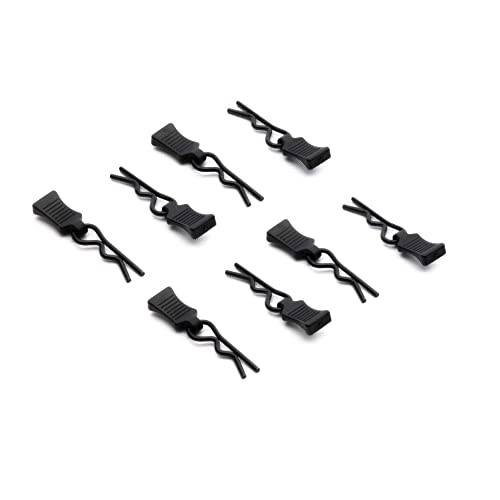Axial AXI250010 6mm Body Clip with Tabs (8), Multi von Axial