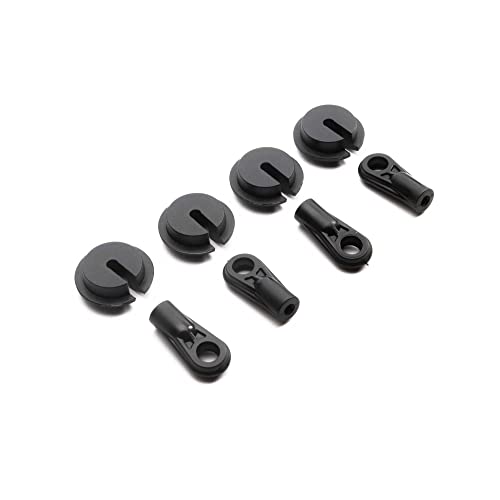 Axial AXI253004 SCX6: Shock End & Spring Cup (4), Multi von Axial