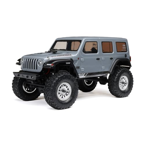 Axial RC Crawler SCX24 Jeep Wrangler 1/24 Scale 4WD RTR Grau von Axial