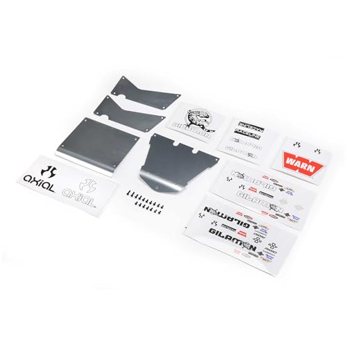 Body Panel Set, Aluminum: Gilamon AXP8 von Axial
