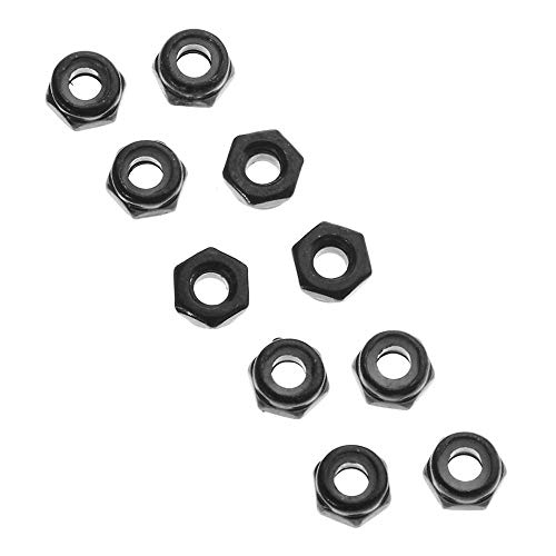 Thin Nylon Sechskantmutter M3 Schwarz (10) von Axial