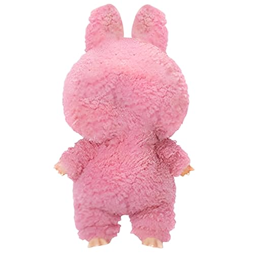 Axinyijia 2025 Neues Labubu Puppe, The Monsters Labubu Figuren Anhänger La bubu Monster Plüsch zum Sammeln (1Rosa) von Axinyijia
