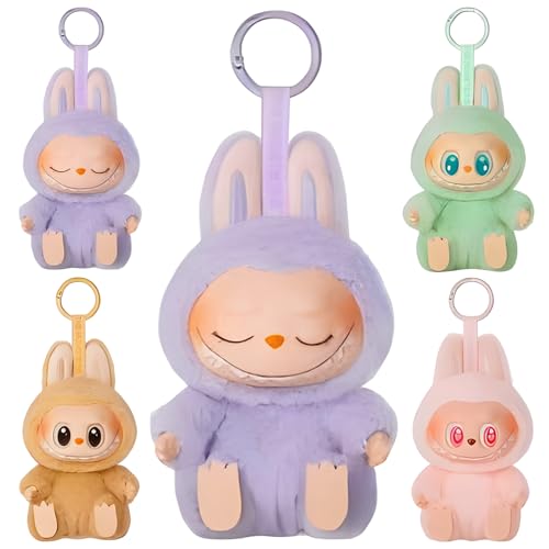 Axinyijia 2025 Neues Labubu Puppe, The Monsters Labubu Figuren Anhänger La bubu Monster Plüsch zum Sammeln von Axinyijia