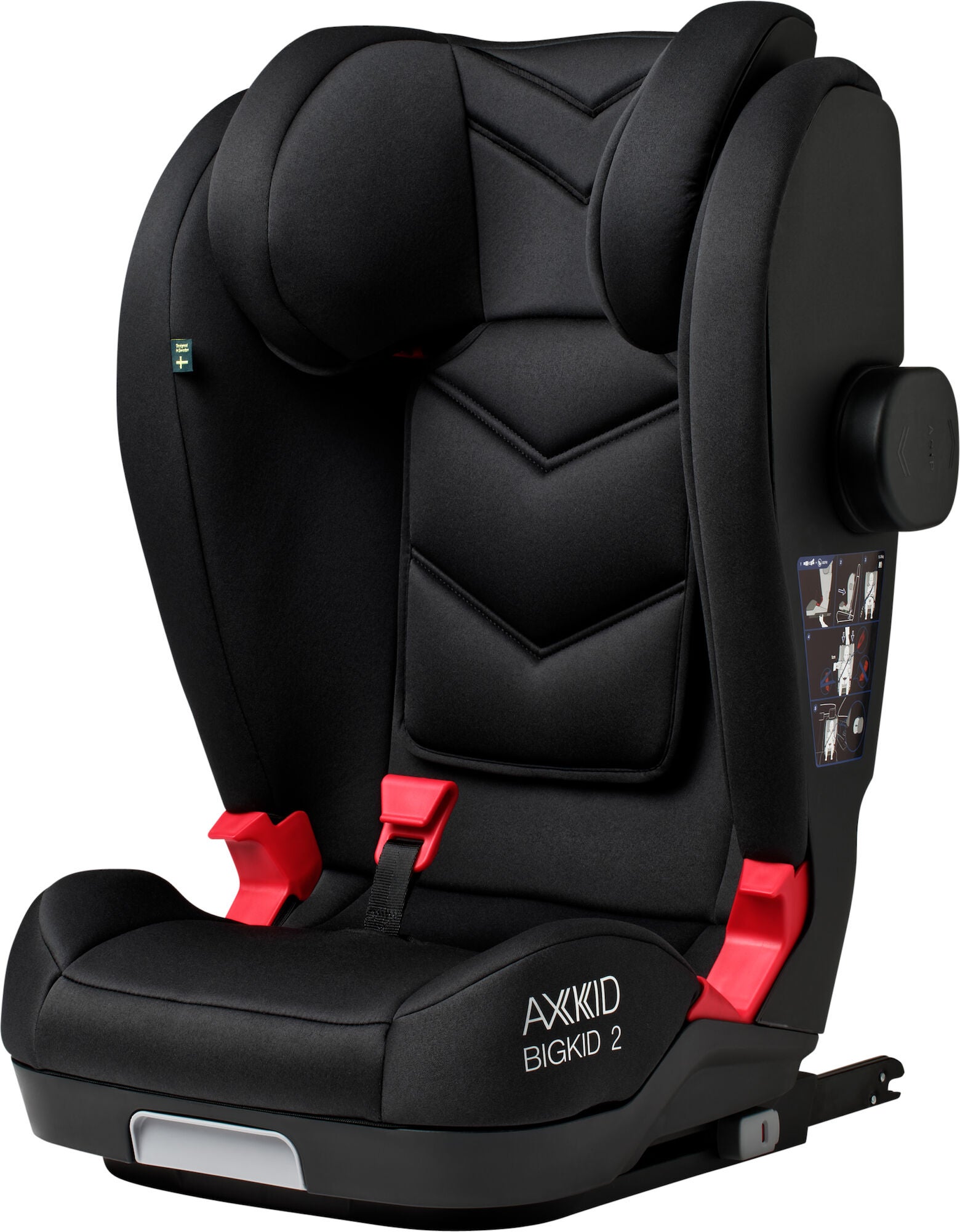 Axkid Bigkid 2 Kindersitz, Premium Black von Axkid