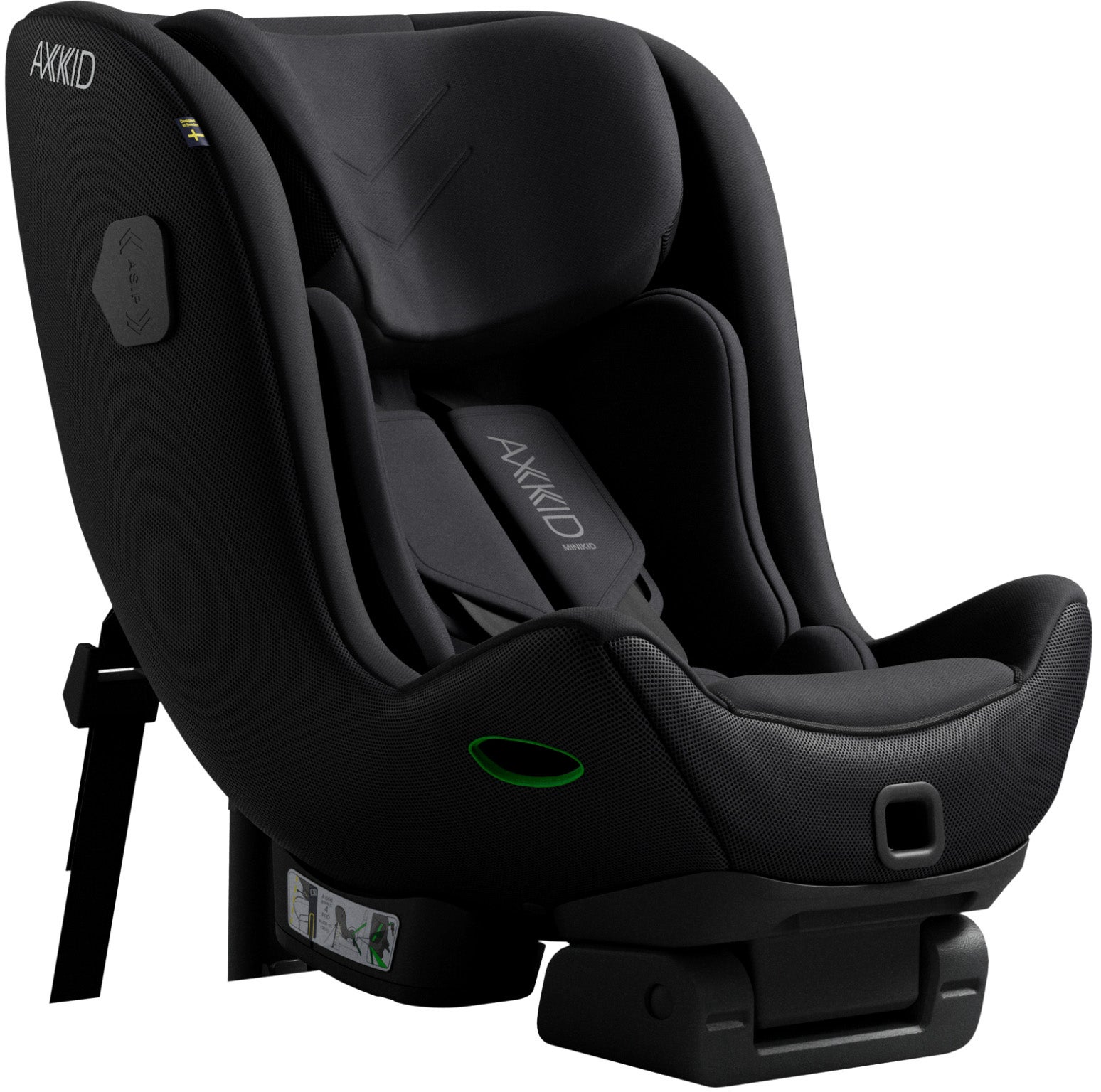 Axkid Minikid 4 Pro Kindersitz, Coastal Storm Black von Axkid