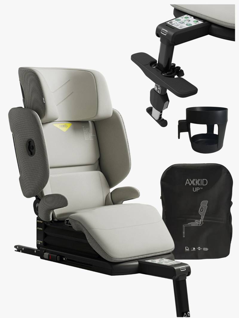 Axkid Up Kindersitz inkl. Zubehör, Beachgrass Beige Axkid Up Kindersitz inkl. Zubehör, Beachgrass Beige von Axkid