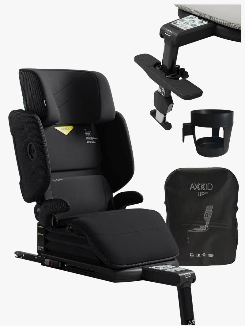 Axkid Up Kindersitz inkl. Zubehör, Coastal Storm Black Axkid Up Kindersitz inkl. Zubehör, Coastal Storm Black von Axkid