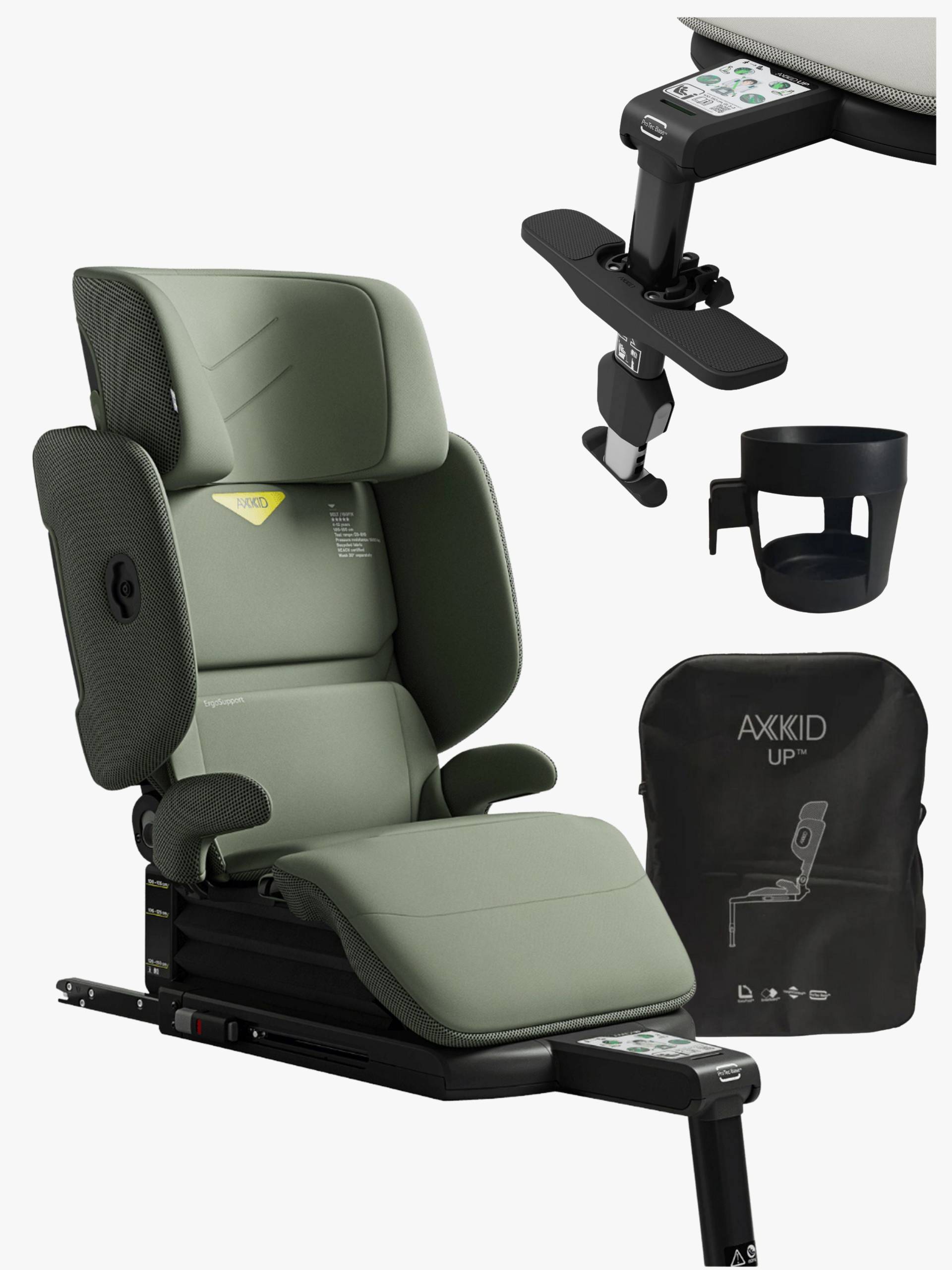 Axkid Up Kindersitz inkl. Zubehör, Nordic Bloom Green Axkid Up Kindersitz inkl. Zubehör, Nordic Bloom Green von Axkid