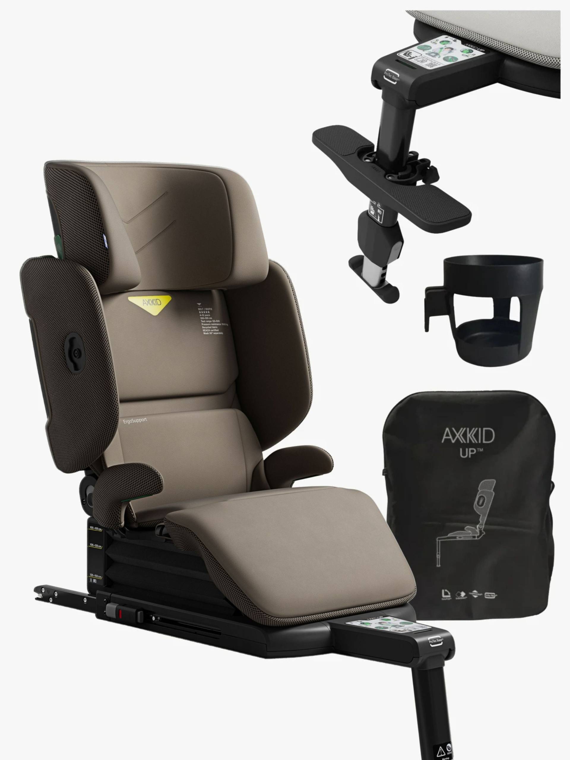 Axkid Up inkl. Zubehör, Driftwood Beige von Axkid