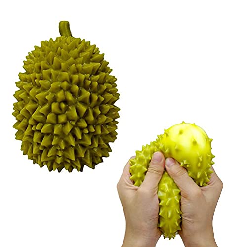 Ayaaa Kreative durianische Entlüftungsbälle fruchtförmige Dekompression Spielzeug weiche Quetschkugeln für Kinder Erwachsene von Ayaaa