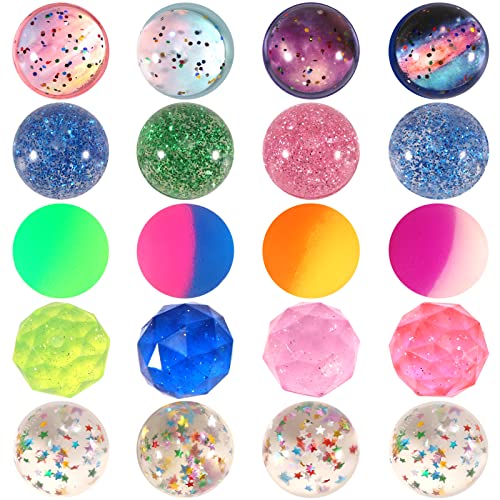 Ayfjovs 20 Stück 5 Stile flummies für kinder mitgebsel kindergeburtstag, 32mm flummi kindergeburtstag gastgeschenke Ayfjovs 20 Stück 5 Stile flummies für kinder mitgebsel kindergeburtstag, 32mm flummi kindergeburtstag gastgeschenke von Ayfjovs