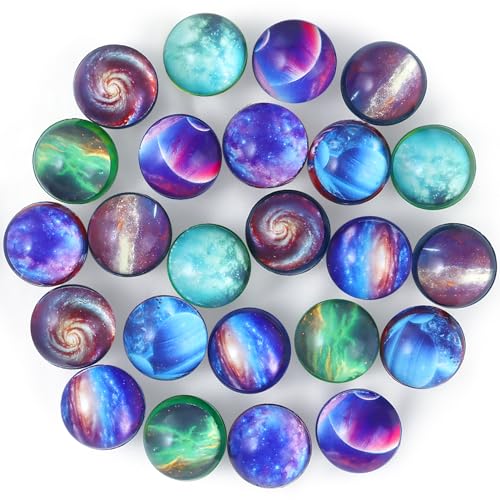 Ayfjovs 24 Stück 32mm Galaxie-Thema Flummi, Gummibälle Bulk für Kinder Party Favors, Klassenzimmer Preise Ayfjovs 24 Stück 32mm Galaxie-Thema Flummi, Gummibälle Bulk für Kinder Party Favors, Klassenzimmer Preise von Ayfjovs