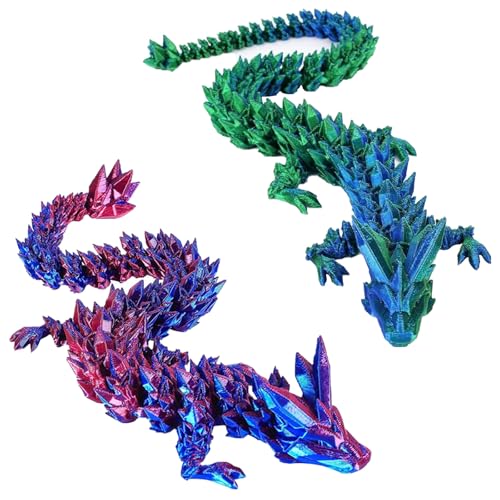 Ayizhiniu 2pcs Drachen Spielzeug, 3D Gedrucktes Drachen, Abnehmbar Beweglicher Drachen, Niedliches Drachenspielzeug, Gilt für Ostern Weihnachts Drache überraschungs Drachen Figuren Ayizhiniu 2pcs Drachen Spielzeug, 3D Gedrucktes Drachen, Abnehmbar Beweglicher Drachen, Niedliches Drachenspielzeug, Gilt für Ostern Weihnachts Drache überraschungs Drachen Figuren von Ayizhiniu
