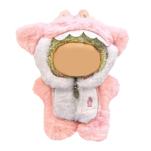 Ayizhiniu Labubu Kleidung, Niedliche Labubu-Spielzeugkleidung, Mini Plüsch Puppen Kleidung, Labubu Plüschspielzeugkleidung, Plush Hoodie Satz, Gilt für Labubu Plüschtiere von Ayizhiniu