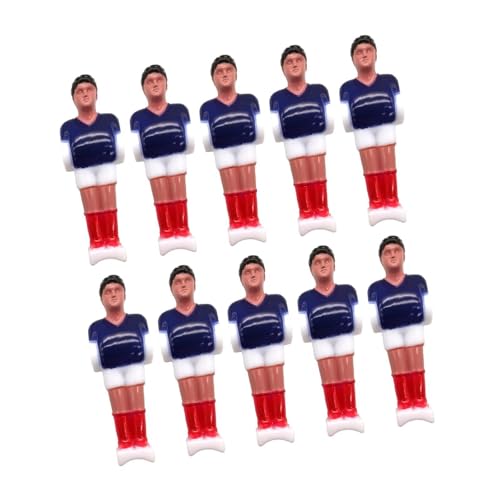 Aymzbd 10pcs Foosball Männer Ersatz Set Foosball Spieler Fußballspiele Praktische Mini Fußballspieler Finden Spielzeug für Heimsindoor, Dunkelblau Weiß Rot Aymzbd 10pcs Foosball Männer Ersatz Set Foosball Spieler Fußballspiele Praktische Mini Fußballspieler Finden Spielzeug für Heimsindoor, Dunkelblau Weiß Rot von Aymzbd
