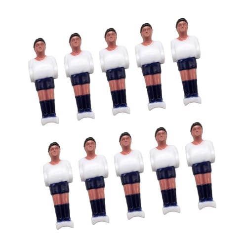 Aymzbd 10pcs Foosball Männer Ersatz Set Foosball Spieler Fußballspiele Praktische Mini Fußballspieler Finden Spielzeug für Heimsindoor, Weiß Dunkelblau Aymzbd 10pcs Foosball Männer Ersatz Set Foosball Spieler Fußballspiele Praktische Mini Fußballspieler Finden Spielzeug für Heimsindoor, Weiß Dunkelblau von Aymzbd