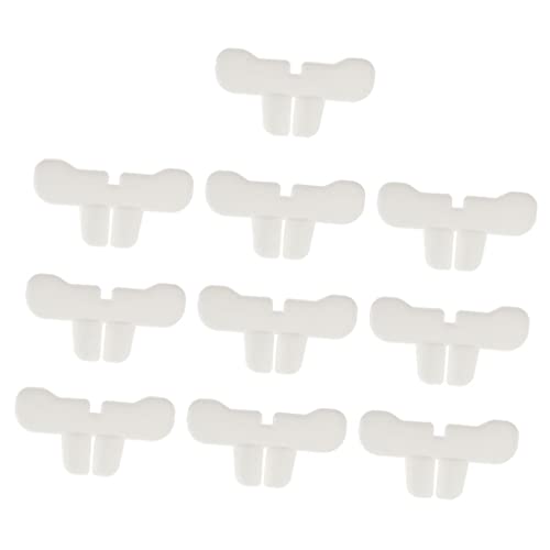 Aymzbd 10x Weißes Kaninchen Fake Buck Bunny Aymzbd 10x Weißes Kaninchen Fake Buck Bunny von Aymzbd