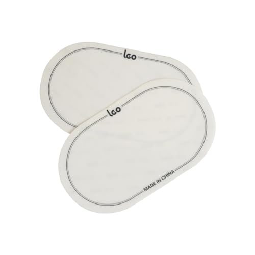Aymzbd 2 Stück Trommelfell es, Schutzaufkleber, Langlebig, Einfache Und Schnelle Installation, Schlagfester Trommelfell Schutz, weiß 15,7cmx9cm von Aymzbd