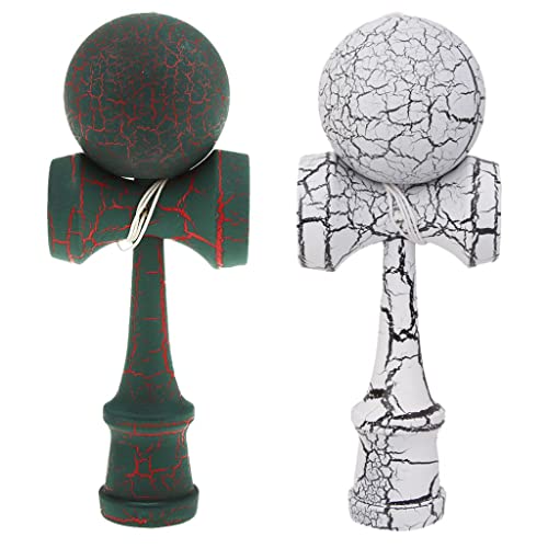 Aymzbd 2PCS Traditionelle Kendama Holz Geschicklichkeitsspiele Japan Outdoor Malerei Aymzbd 2PCS Traditionelle Kendama Holz Geschicklichkeitsspiele Japan Outdoor Malerei von Aymzbd