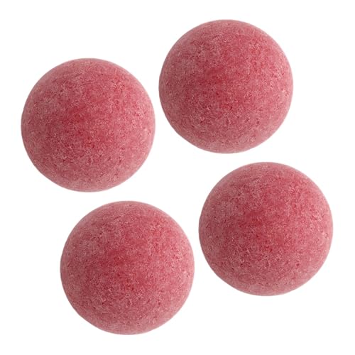 Aymzbd 4 Stück Tischfußballbälle, Tischfußball Zubehör für Kinder Und Erwachsene, 3,6 cm, Ersatz Tischfußball für Clubpartys zu Hause, Rot Aymzbd 4 Stück Tischfußballbälle, Tischfußball Zubehör für Kinder Und Erwachsene, 3,6 cm, Ersatz Tischfußball für Clubpartys zu Hause, Rot von Aymzbd