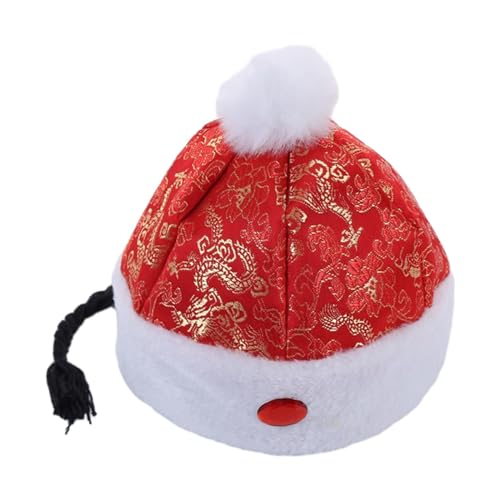 Aymzbd Chinesischer orientalischer Hut, Qing-Kaiser-Hut, Party, Cosplay, Mütze, Kopfbedeckung für Kostümtanz, 52CM von Aymzbd