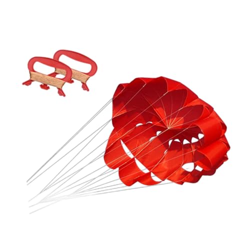 Aymzbd Drachen für Strand Und Outdoor Aktivitäten mit Doppelleinensteuerung, Rot Aymzbd Drachen für Strand Und Outdoor Aktivitäten mit Doppelleinensteuerung, Rot von Aymzbd