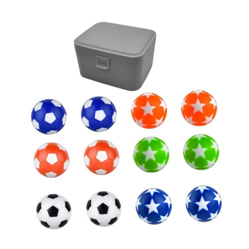 Aymzbd Foosball Bälle Ersatz Kleine Geburtstagsgeschenkdekorbälle Ornamente Harz Fußball Multikolen Offizieller Tabletop Game Ball, Option A, 3.2 cm Aymzbd Foosball Bälle Ersatz Kleine Geburtstagsgeschenkdekorbälle Ornamente Harz Fußball Multikolen Offizieller Tabletop Game Ball, Option A, 3.2 cm von Aymzbd