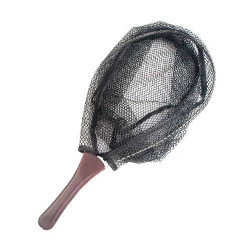 Aymzbd Ing Mesh Net Landing Nets Anti Slip Griff Leichte Ing Gear Net für Salzwasser Boote Outdoor Sport Teiche, Schwarz Aymzbd Ing Mesh Net Landing Nets Anti Slip Griff Leichte Ing Gear Net für Salzwasser Boote Outdoor Sport Teiche, Schwarz von Aymzbd