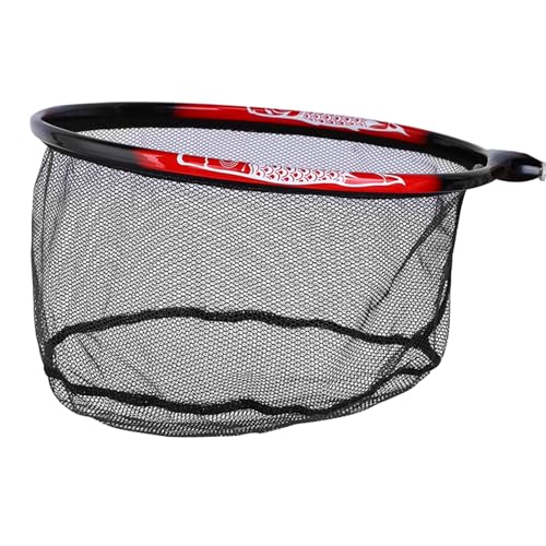 Aymzbd Kescherkopf, Angelkescherkopf, Titanlegierung, gummiert, Ersatznetz, Angelgerät, Fliegenfischernetz, 30CM Aymzbd Kescherkopf, Angelkescherkopf, Titanlegierung, gummiert, Ersatznetz, Angelgerät, Fliegenfischernetz, 30CM von Aymzbd