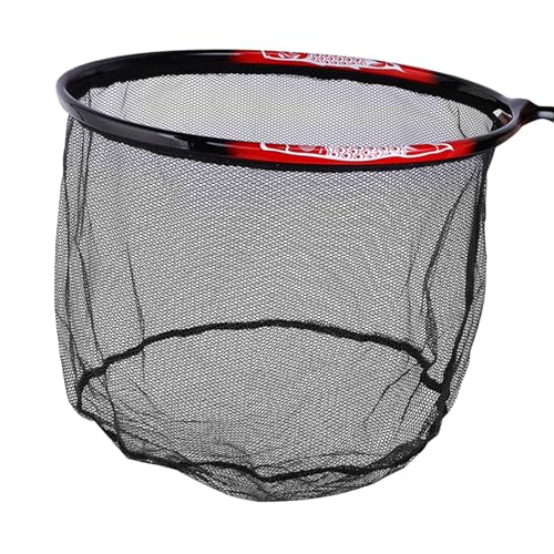 Aymzbd Kescherkopf, Angelkescherkopf, Titanlegierung, gummiert, Ersatznetz, Angelgerät, Fliegenfischernetz, 35CM Aymzbd Kescherkopf, Angelkescherkopf, Titanlegierung, gummiert, Ersatznetz, Angelgerät, Fliegenfischernetz, 35CM von Aymzbd